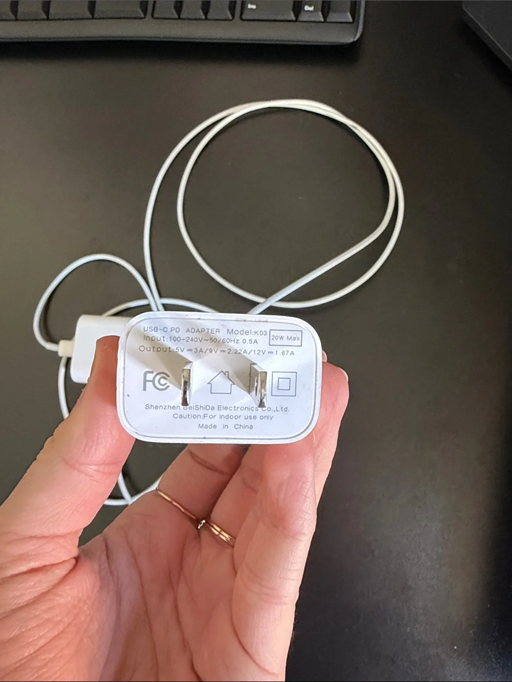 Apple White Lightning USB Power Adapters with Cables